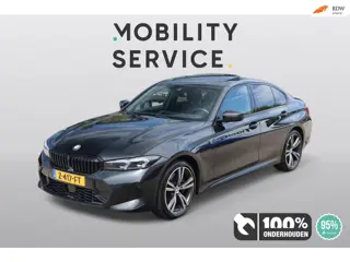 BMW 3-serie 330e SOH95% M-Pakket Pro Matrix Pano Trekhaak Leder AUT VC Getint
