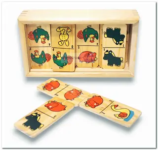 Farm Dominoes - Igra-Toys