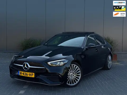 Mercedes-Benz C-klasse 180 AMG Line ORG NL|PANO|NAVI|LEDER|LED|SFEER|CAMERA|CLIMATE CONTROL
