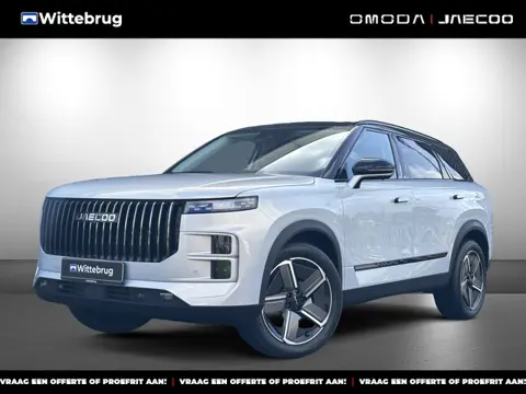 Jaecoo 7 SHS 1.5 PHEV Exclusive met 1500 KG trekgewicht, 1200 KM RANGE Navigatie, Elektrische achter