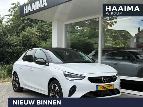 Opel Corsa-e Elegance 50 kWh | Winterpakket | Panoramadak | Lederen bekleding | Navigatie | 100kW sn