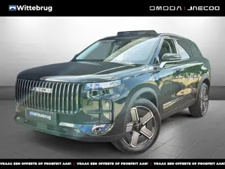 Jaecoo 7 1.5 GDI SHS-P Exclusive met 1500 KG trekgewicht, 1200 KM RANGE Navigatie, Elektrische achte