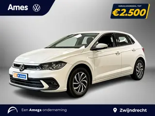 Volkswagen Polo 1.0 95pk TSI Life Edition Achteruitrijcamera | Verwarmbare voorstoelen | App-connect