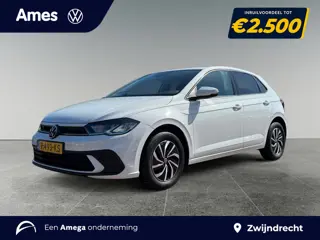 Volkswagen Polo 1.0 95pk TSI Life Velgen 'Essex', 15 inch lichtmetaal | Parkeersensoren vóór en acht