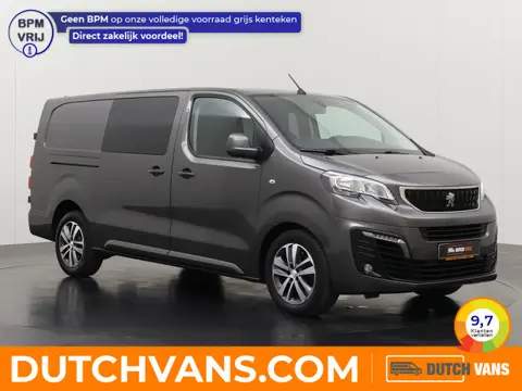 Peugeot Expert 2.0HDI 120PK XXL Dubbele Cabine Premium | Marge | 2xSchuifdeur | NAvigatie | Camera |