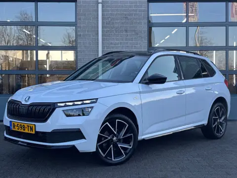 Skoda Kamiq 1.5 TSI ACT Sport Business| MONTE CARLO|ELEK TREKHAAK | STOEL/STUUR VERWARMING|