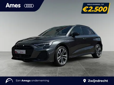 Audi A3 Sportback 40 204pk TFSI e S edition Trekhaak | Leder valcona rode stiksel | Achteruitrijcame