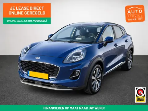 Ford Puma 1.0 EcoBoost Hybrid Titanium X NAP 48DKM, Camera, Trekhaak, Carplay, Android