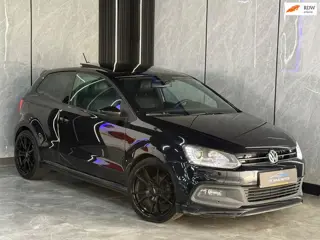 Volkswagen Polo 1.6 TDI R-Line Edition |DSG|Pano|Stoelverw|Navi|Cruise|Clima|half Leer|Velgen