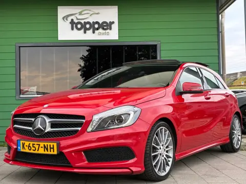 Mercedes-Benz A-klasse 200 Ambition|AMG|Automaat|Panoramadak|Camera|Navigatie|CruiseControl|
