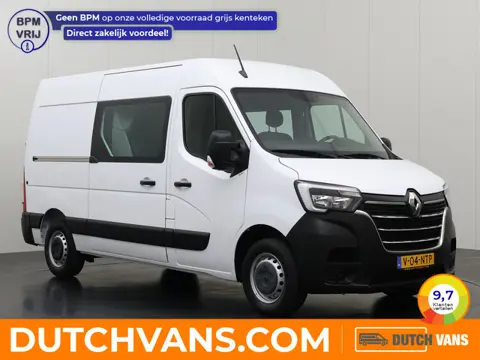 Renault Master 2.3DCi 150PK L2H2 Dubbele Cabine | 7-Persoons | Multimedia | Airco | Cruise | Betimme