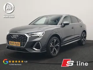Audi Q3 Sportback 45 TFSI e 2x S Line PHEV 245pk Dealer O.H. | Trekhaak Af Fabriek | Adaptive Cruise
