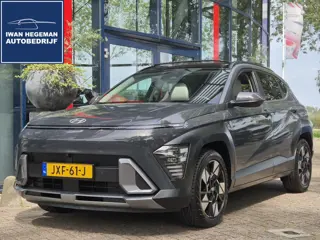 Hyundai Kona 1.6 GDI HEV Premium Sky | Panoramadak | Navigatie | Leer | Cruise Control Licht metalen