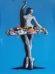 Martin Whatson (1984) - Passe - Blue Acrylic