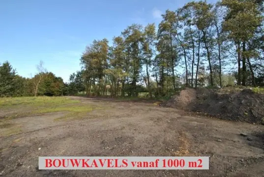 Aan Nederlandse grens bouwkavels vanaf 1000 m2