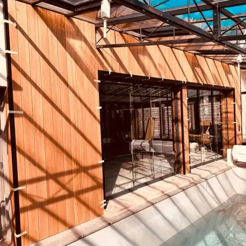 ayous thermowood gevelbekleding 15mmx130mm 43 euro per m2