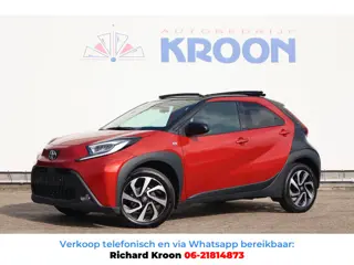 Toyota Aygo X 1.0 VVT-i S-CVT Envy I Cabrio dak|Automaat|Camera|Carplay| Stoel verwarming