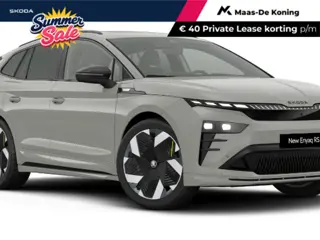 Škoda Enyaq iv RS Elektromotor 250 kW / 340 PK SUV Elektrische 21'' vision velgen | Panoramisch schu