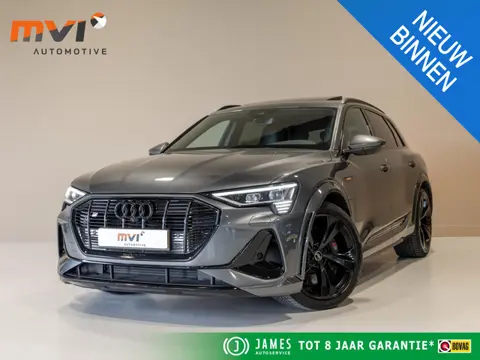 Audi e-tron S quattro 95 kWh SOH 89% / 503pk / NAP / Panorama dak / Rondomzicht camera / Kuipstoelen