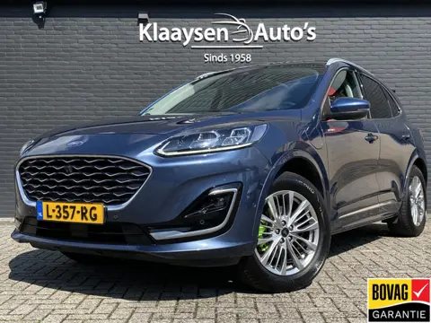 Ford Kuga 2.5 PHEV Vignale 225 pk | dealer onderh. | panoramadak | leder interieur | elektr. v. stoe