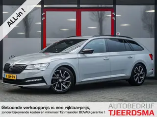 Skoda Superb Combi 1.5 TSI ACT Limited Sportline | Trekhaak | 1e Eigenaar | BTW | Adaptieve Cruise C