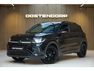 Volkswagen T-Cross 1.5TSI/150pk DSG R-Line Blackstyle|2025|Trekhaak|Navi|PDC+Camera|LED|Virtual Cock