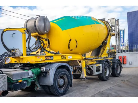 CIFA BETON MIXER/MALAXEUR/MISCHER-12M3- STEERING AXLE