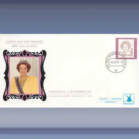 Beatrix, 0,80 gulden inversie (rol) (1991)