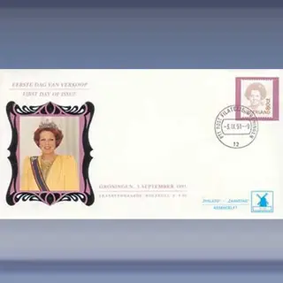 Beatrix, 0,80 gulden inversie (rol) (1991)