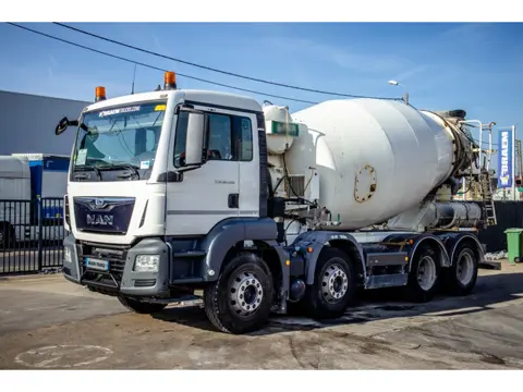MAN TGS 36.360 BB+MIXER 9M³ (bj 2016, automaat)