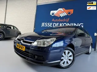 Citroen C5 3.0 V6 Exclusive automaat / bj.2006 / kleur: blauw / leder/climate/cruise/ sportvelgen/ A