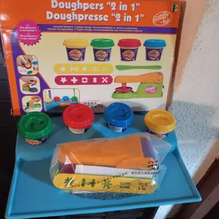 Klei Starter Set, Speelset - Boetseerklei - - voorbeelden enz - voor uren plezier