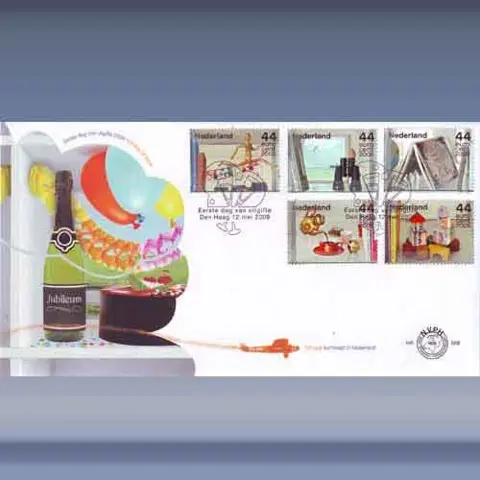 Jubileumzegel, Goede doelen (12-mei-2009)