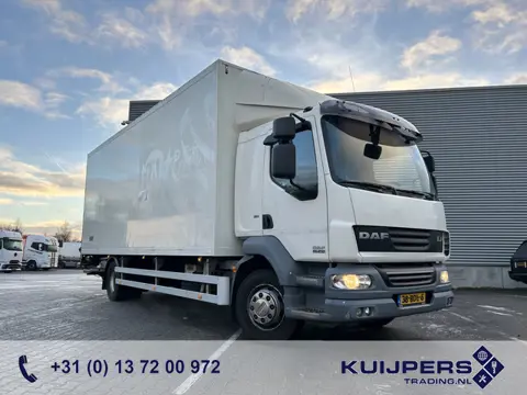 DAF FA LF 55 210 EEV / 12 Ton / Isolated Box / Loadlift / NL Truck