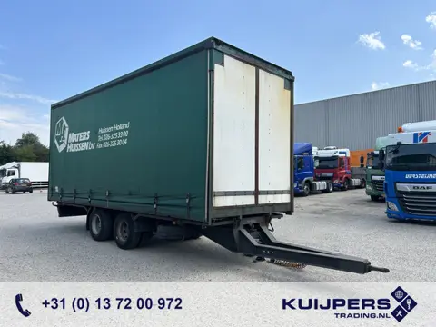 Pacton 16 PG / Wipkar / Mid Axle Trailer / Jumbo - Volume / Curtainside / APK TUV 09-26