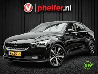 Polestar 2 Long Range Single Motor 78 kWh SOH 90% Trekhaak/ Panoramadak/ Leer/ Stoelverwarming-venti