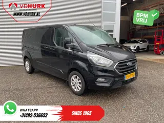 Ford Transit Custom 2.0 TDCI 130 pk L2 2.8t Trekverm./ Stoelverw./ Airco/ Cruise/ 16”LMV/ PDC