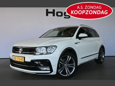 Volkswagen Tiguan 1.4 TSI Highline R-Line Clima Navigatie Carplay 1e Eigenaar Trekhaak Rijklaarprijs