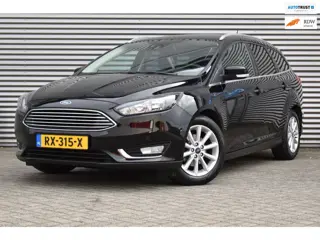 Ford Focus Wagon 1.0 125- PK Titanium, Airco, Ecc, Cruise, Navi, Trekhaak.