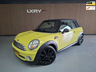 Mini Cabrio 1.6 One Anniversary | Airco| Carplay | Navi | PDC |