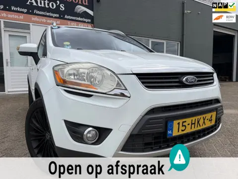 Ford Kuga 2.5 AWD en 200 Pk en trekhaak en parkeersensoren en bluetooth telefoon en airco