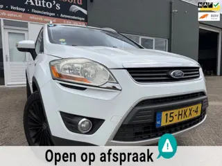 Ford Kuga 2.5 AWD en 200 Pk en trekhaak en parkeersensoren en bluetooth telefoon en airco