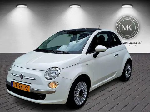 Fiat 500 1.2 Lounge, Airco, Panoramadak, Parkeersensoren achter, Blue&Me
