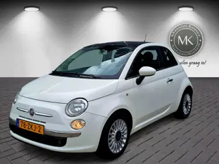 Fiat 500 1.2 Lounge, Airco, Panoramadak, Parkeersensoren achter, Blue&Me
