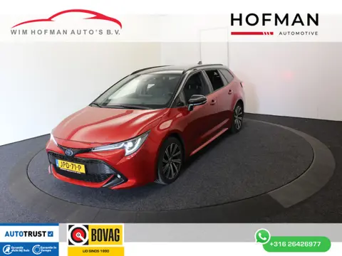 Toyota Corolla 1.8 Hybrid Premium Bi-Tone Head-Up Virtual EL aKlep Cam Cruise Stoel + Stuur Ver Navi