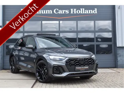 Audi Q5 55 TFSI e S-Line 367 Pk Pano Lucht Carbon Sfeer Oled Keyless Massage 21 Inch