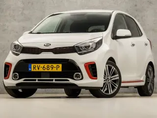 Kia Picanto 1.2 CVVT GT-Line (APPLE CARPLAY, CLIMATE, LEDER, CAMERA, STUUR/STOELVERWARMING, SPORTSTO
