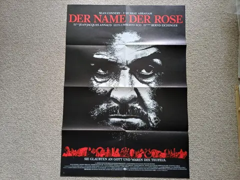 THE NAME OF THE ROSE filmposter.**