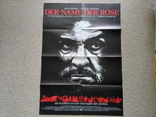 THE NAME OF THE ROSE filmposter.**