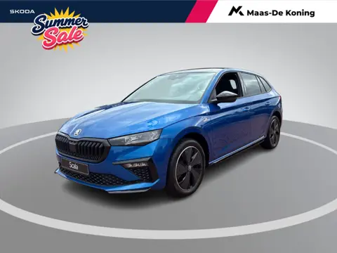 Škoda Scala 1.0 TSI Monte Carlo 85 kW / 115 PK Hatchback 6 versn | Race Blue | Trekhaak |